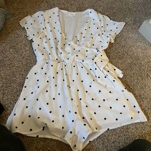 Polk a dot romper